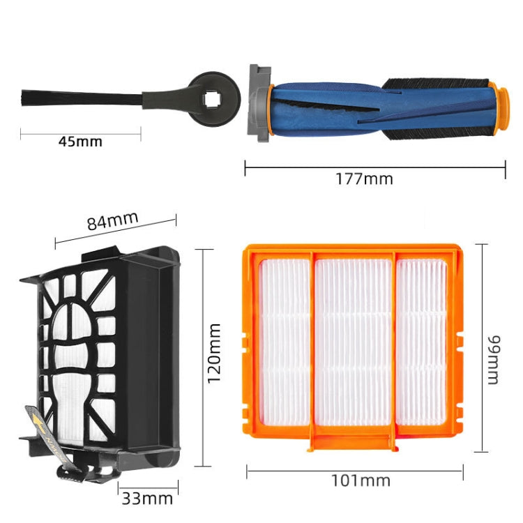 Kit ricambi per aspirapolvere robot Shark AI AV2501AE