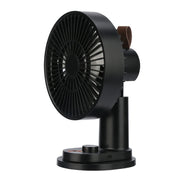 Telecomando intelligente Ricarica USB Testa oscillante Ventilatore da tavolo Ventilatore per passeggino, White, Black, Green