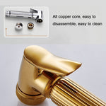 Pressione multifunzionale delle rondelle delle donne con l'ugello del lavaggio della donna dell'arresto dell'acqua, stile:, Chrome, Gold, Black Antique, Antique, Antique + Hose + Bracket