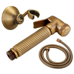 Pressione multifunzionale delle rondelle delle donne con l'ugello del lavaggio della donna dell'arresto dell'acqua, stile:, Chrome, Gold, Black Antique, Antique, Antique + Hose + Bracket