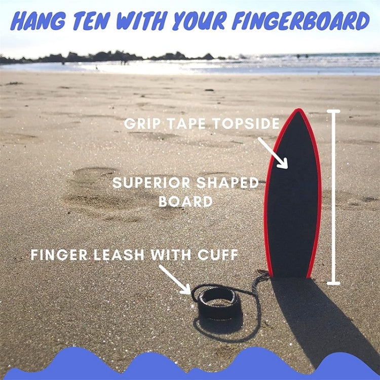Mini tavola da surf giocattolo per dita bambini 4 colori
