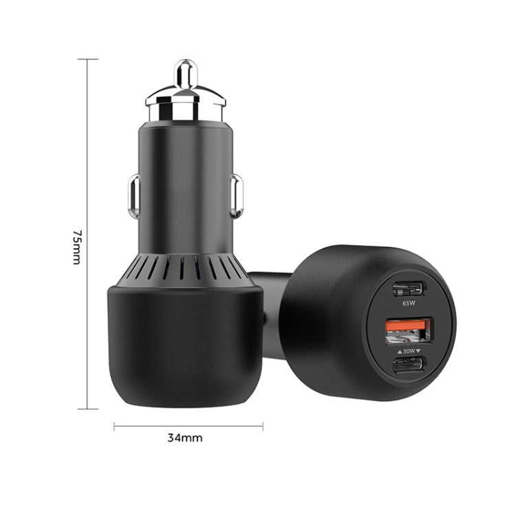 Caricabatterie per auto IBD350-1U2C PD30W+PD65W+QC, IBD350-1U2C