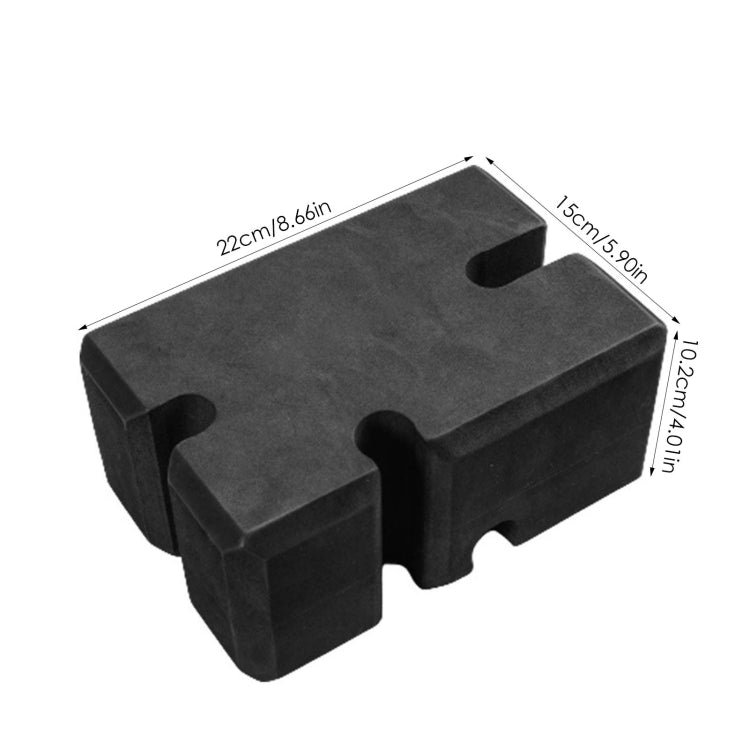 Bench Press Brick Fitness Forza Attrezzature sportive Bench Press Mat, Shaped Brick, Field Brick