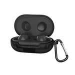 Cover in silicone per auricolari Bluetooth da 2 pezzi per Samsung Galaxy Buds, Black, White, Red, Light Blue