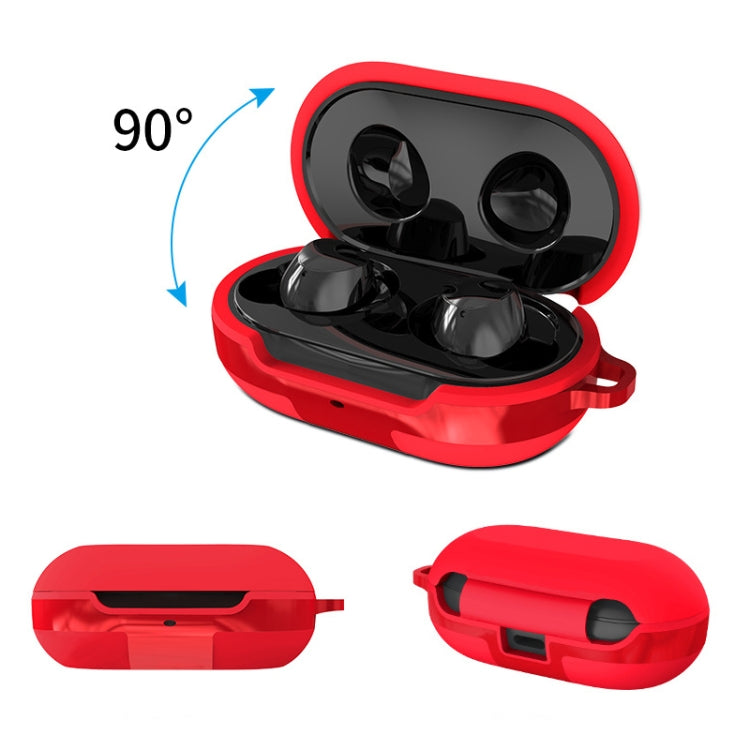 Cover in silicone per auricolari Bluetooth da 2 pezzi per Samsung Galaxy Buds, Black, White, Red, Light Blue
