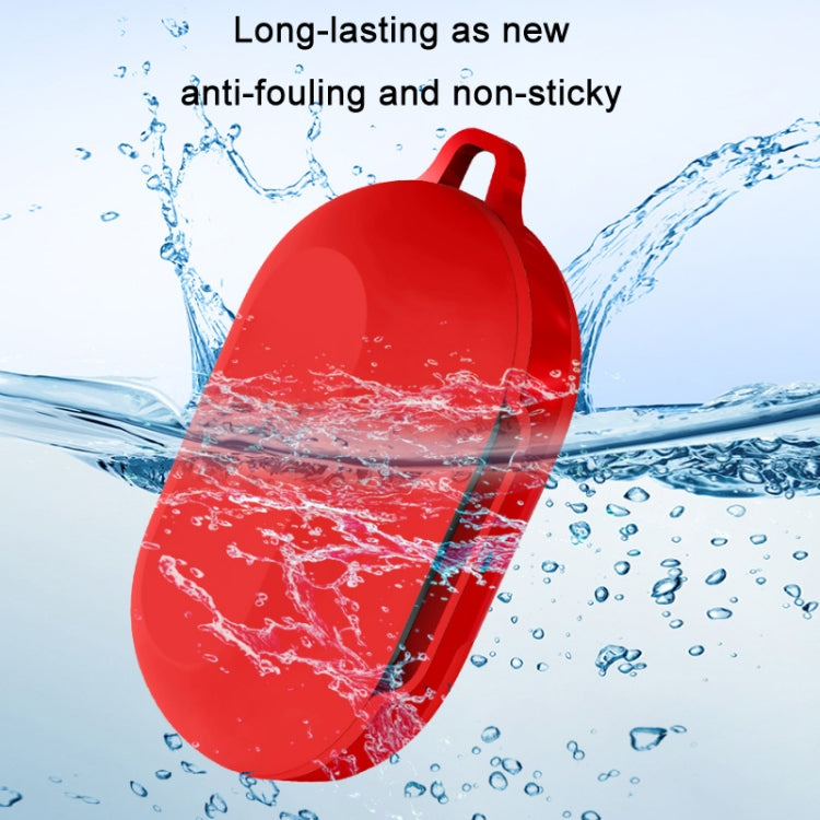 Cover in silicone per auricolari Bluetooth da 2 pezzi per Samsung Galaxy Buds, Black, White, Red, Light Blue