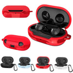 Cover in silicone per auricolari Bluetooth da 2 pezzi per Samsung Galaxy Buds, Black, White, Red, Light Blue