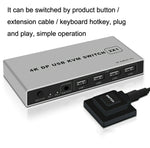 KYSW59 60HZ DP USB KVM Switch Dispositivo di condivisione computer 2 in 1, KYSW59, 8K