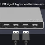 KYSW59 60HZ DP USB KVM Switch Dispositivo di condivisione computer 2 in 1, KYSW59, 8K