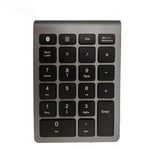 BT304 Mini tastiera wireless per laptop a 22 tasti, specifiche:, Bluetooth (Black), Bluetooth (Gray), Bluetooth (Gold), Bluetooth (Silver Black), 2.4G (Black), 2.4G (Gray), 2.4G (Gold), 2.4G (Silver Black)