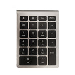 BT304 Mini tastiera wireless per laptop a 22 tasti, specifiche:, Bluetooth (Black), Bluetooth (Gray), Bluetooth (Gold), Bluetooth (Silver Black), 2.4G (Black), 2.4G (Gray), 2.4G (Gold), 2.4G (Silver Black)