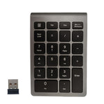 BT304 Mini tastiera wireless per laptop a 22 tasti, specifiche:, Bluetooth (Black), Bluetooth (Gray), Bluetooth (Gold), Bluetooth (Silver Black), 2.4G (Black), 2.4G (Gray), 2.4G (Gold), 2.4G (Silver Black)