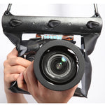 Tteoobl Custodia per fotocamera subacquea da 20 m Custodia impermeabile per fotocamera, M, L