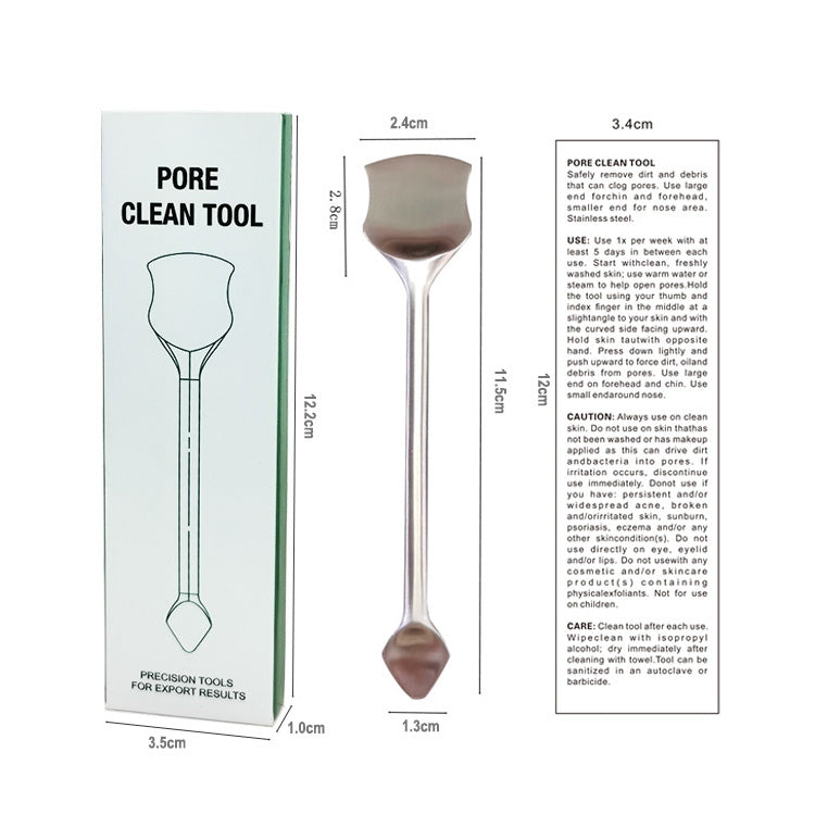 Strumento pulizia pori in acciaio inox 11,5 cm