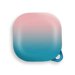 Cover per cuffie sfumata per Samsung Buds Pro/Buds Live/Buds 2, Yellow Pink, Pink Blue, Blue Purple, Royal Blue, Black Red, Yellow Green, Blue Black, Pink
