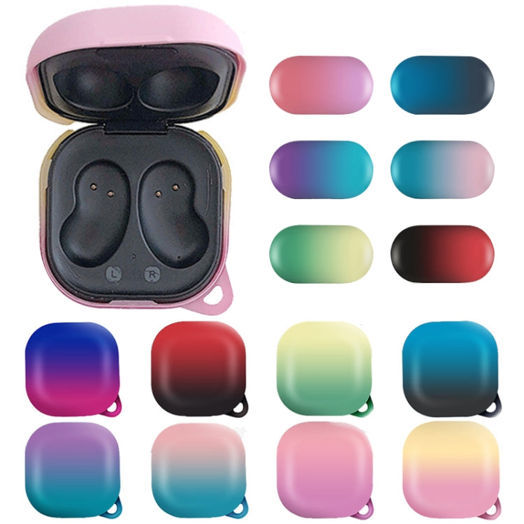 Cover per cuffie sfumata per Samsung Buds Pro/Buds Live/Buds 2, Yellow Pink, Pink Blue, Blue Purple, Royal Blue, Black Red, Yellow Green, Blue Black, Pink