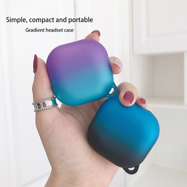 Cover per cuffie sfumata per Samsung Buds Pro/Buds Live/Buds 2, Yellow Pink, Pink Blue, Blue Purple, Royal Blue, Black Red, Yellow Green, Blue Black, Pink