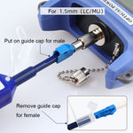 Strumento per la pulizia delle fibre della penna per la pulizia del viso dell'estremità della fibra di tipo a pressione, Fiber Cleaning Pen