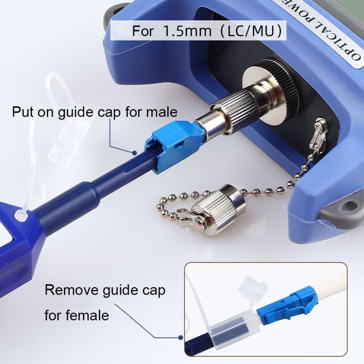 Strumento per la pulizia delle fibre della penna per la pulizia del viso dell'estremità della fibra di tipo a pressione, Fiber Cleaning Pen