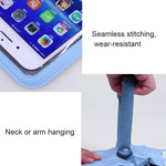 Tteoobl Borsa impermeabile per telefono cellulare subacqueo da 30 m, Large, Small