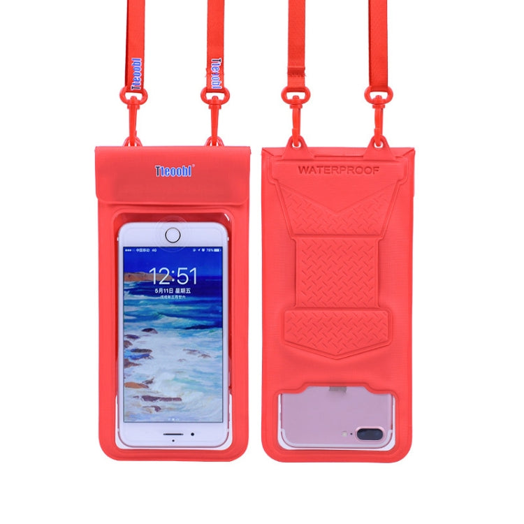 Tteoobl Borsa impermeabile per telefono cellulare subacqueo da 30 m, Large, Small