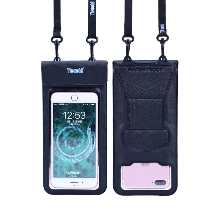 Tteoobl Borsa impermeabile per telefono cellulare subacqueo da 30 m, Large, Small