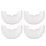 2 paia di toppe antiscivolo resistenti all'usura con suola in gomma ispessita, 37-38cm, 39-40cm, 41-42cm, 43-44cm