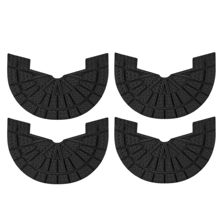 2 paia di toppe antiscivolo resistenti all'usura con suola in gomma ispessita, 37-38cm, 39-40cm, 41-42cm, 43-44cm
