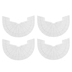 2 paia di toppe antiscivolo resistenti all'usura con suola in gomma ispessita, 37-38cm, 39-40cm, 41-42cm, 43-44cm