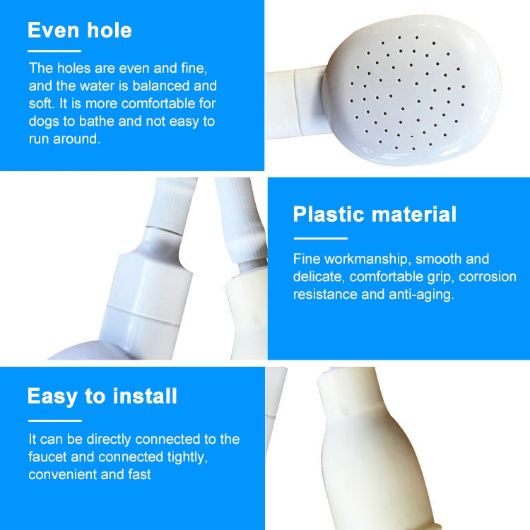Soffione doccia portatile ad alta pressione di forma rotonda Accessori per il bagno a risparmio idrico, Round Shower