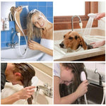 Soffione doccia portatile ad alta pressione di forma rotonda Accessori per il bagno a risparmio idrico, Round Shower