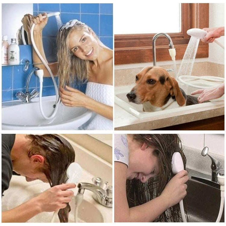 Soffione doccia portatile ad alta pressione di forma rotonda Accessori per il bagno a risparmio idrico, Round Shower