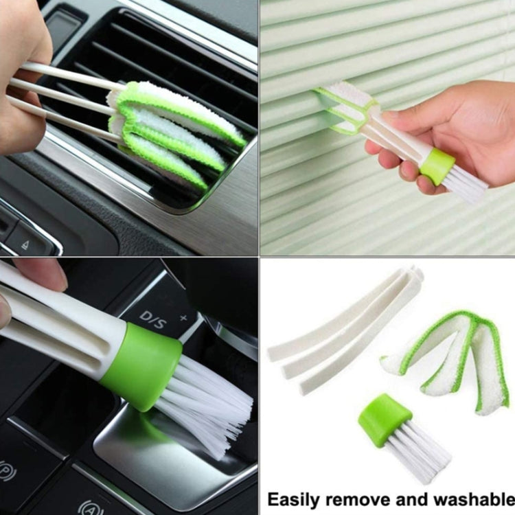 5PCS / Set Spazzola per la pulizia della scanalatura Spazzola multiuso per porte e finestre domestiche, Groove Cleaning Brush