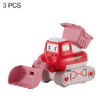 Set 3 Auto Giocattolo Inerziali per Bambini 16cm