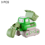 Set 3 Auto Giocattolo Inerziali per Bambini 16cm