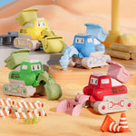 Set 3 Auto Giocattolo Inerziali per Bambini 16cm