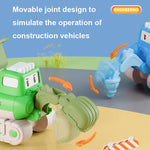 Set 3 Auto Giocattolo Inerziali per Bambini 16cm
