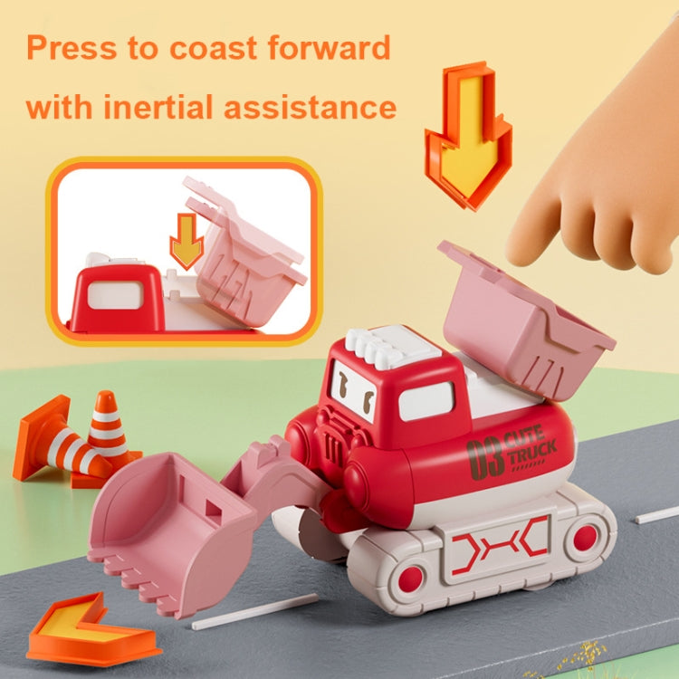 Set 3 Auto Giocattolo Inerziali per Bambini 16cm