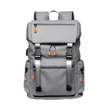 WEIXIER B1862 Zaino per computer da viaggio per uomo d'affari per il tempo libero di grande capacità, B1862 Black, B1862 Grey