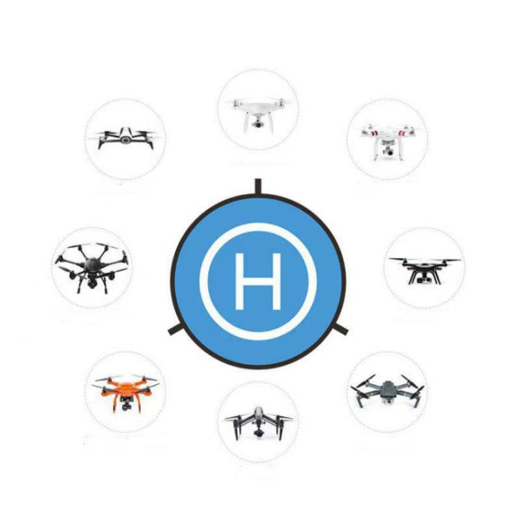 Piattaforma atterraggio pieghevole per drone diametro 55-110 cm