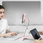 Supporto da tavolo per smartphone e tablet regolabile