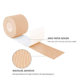3 PCS Nastro muscolare Fisioterapia Nastro sportivo Fasciatura per ginocchio da pallacanestro, dimensioni:, 5cm x 5m