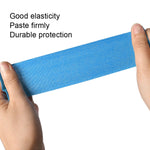 3 PCS Nastro muscolare Fisioterapia Nastro sportivo Fasciatura per ginocchio da pallacanestro, dimensioni:, 2.5cm x 5m, 3.8cm x 5m