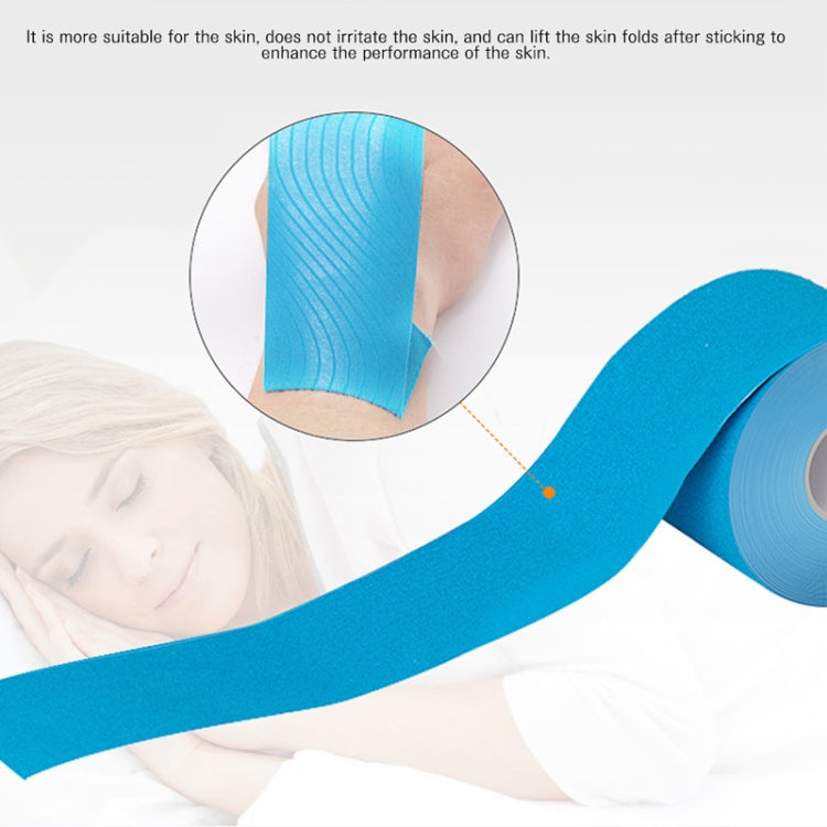 3 PCS Nastro muscolare Fisioterapia Nastro sportivo Fasciatura per ginocchio da pallacanestro, dimensioni:, 2.5cm x 5m, 3.8cm x 5m