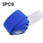 3 PCS Nastro muscolare Fisioterapia Nastro sportivo Fasciatura per ginocchio da pallacanestro, dimensioni:, 2.5cm x 5m, 3.8cm x 5m