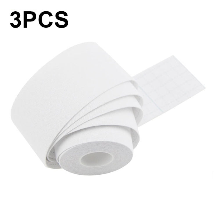 3 PCS Nastro muscolare Fisioterapia Nastro sportivo Fasciatura per ginocchio da pallacanestro, dimensioni:, 2.5cm x 5m, 3.8cm x 5m