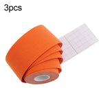 3 PCS Nastro muscolare Fisioterapia Nastro sportivo Fasciatura per ginocchio da pallacanestro, dimensioni:, 5cm x 5m