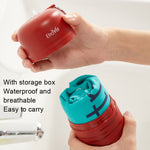 Etravel Sports Asciugamano ad asciugatura rapida Asciugamano da bagno in pile a doppia faccia, Small Black+Towel, Small Red+Towel, Small Navy+Towel, Small Blue+Towel, Small Grass Green+Towel, Large Black+Bath Towel, Large Red+Bath Towel                ...