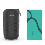 Etravel Sports Asciugamano ad asciugatura rapida Asciugamano da bagno in pile a doppia faccia, Small Black+Towel, Small Red+Towel, Small Navy+Towel, Small Blue+Towel, Small Grass Green+Towel, Large Black+Bath Towel, Large Red+Bath Towel                ...