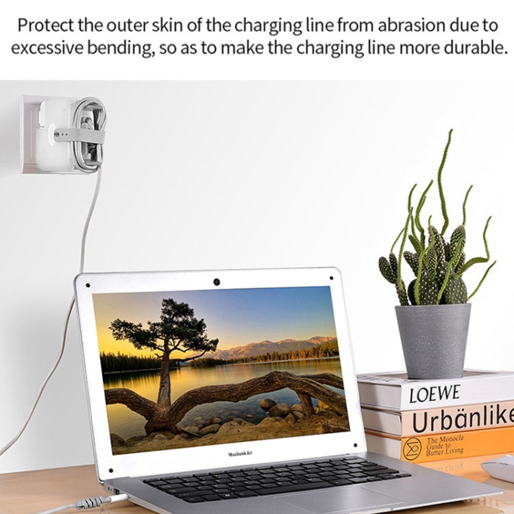 Custodia protettiva per caricabatterie MacBook e iPhone